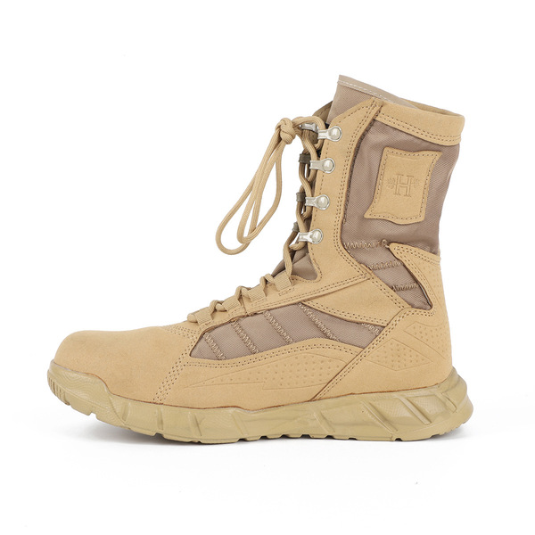 Outdoor workwear tactical boots new men's shoes casual high-top…