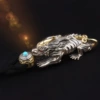 122 domineering Pixiu with lanyard
