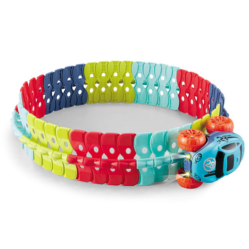 Rail car toy children's electric train anti-gravity variety of educational building blocks assembled DIY roller coaster for boys