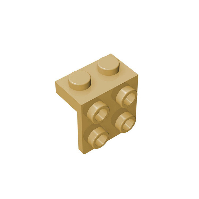 【50g】44728兼容乐高92411小颗粒积木MOC零配散件 1x2-2x2托架件|undefined
