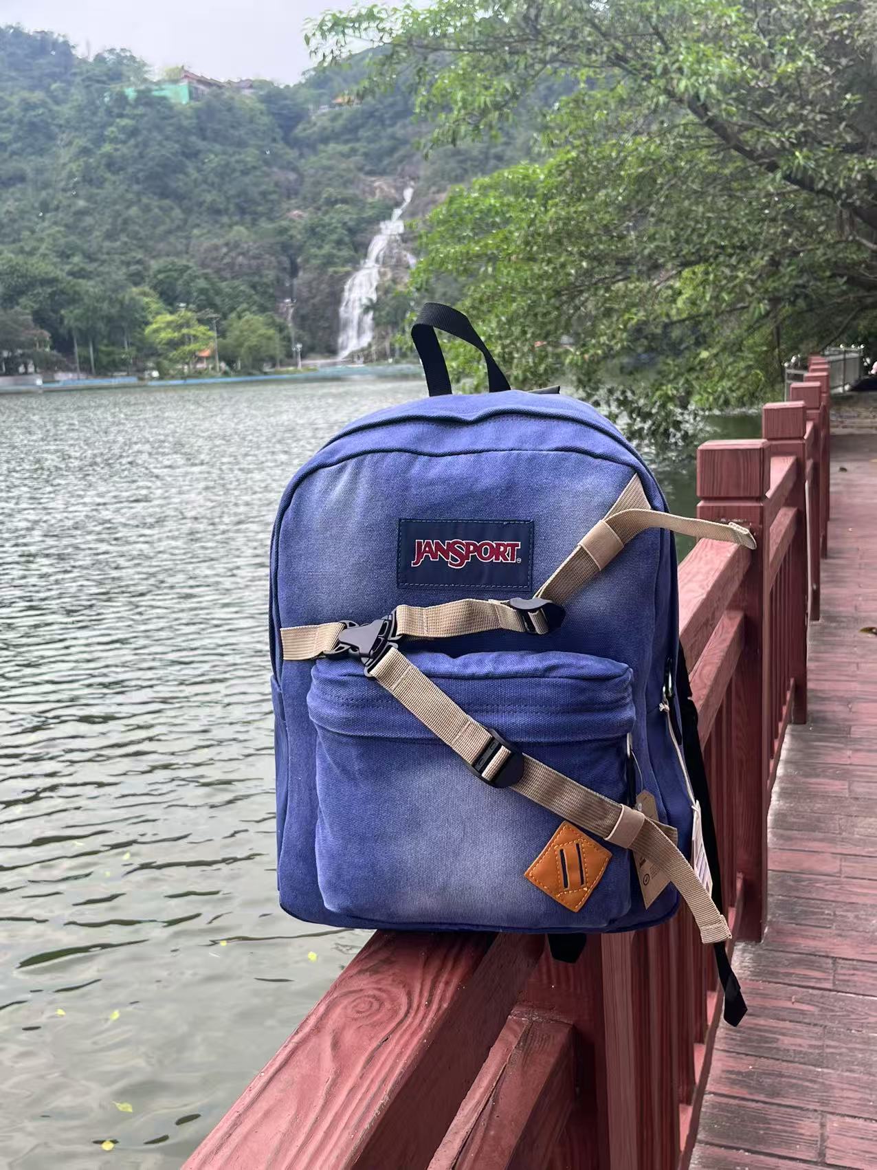 Mochila escolar Jansport Jasper para estudiantes de secundaria y preparatoria, mochila unisex para computadora, mochila de viaje de ocio