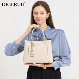 商超专柜女包2025新款大容量单肩手提女包简约百搭通勤包送妈妈包