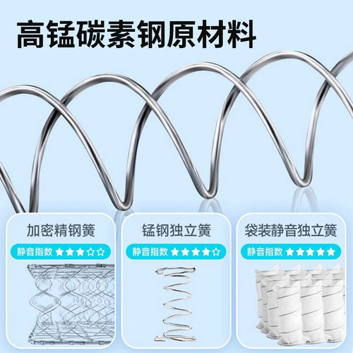 Simmons Mattress Spring Home Soft Pad 20cm Coconut Mat Latex Double Mattress Slightly Soft For Rent Slightly Firm Hard Pad