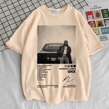 ���羳ŷ�롿Kendrick Lamar Lammar shirt women 80s setwear
