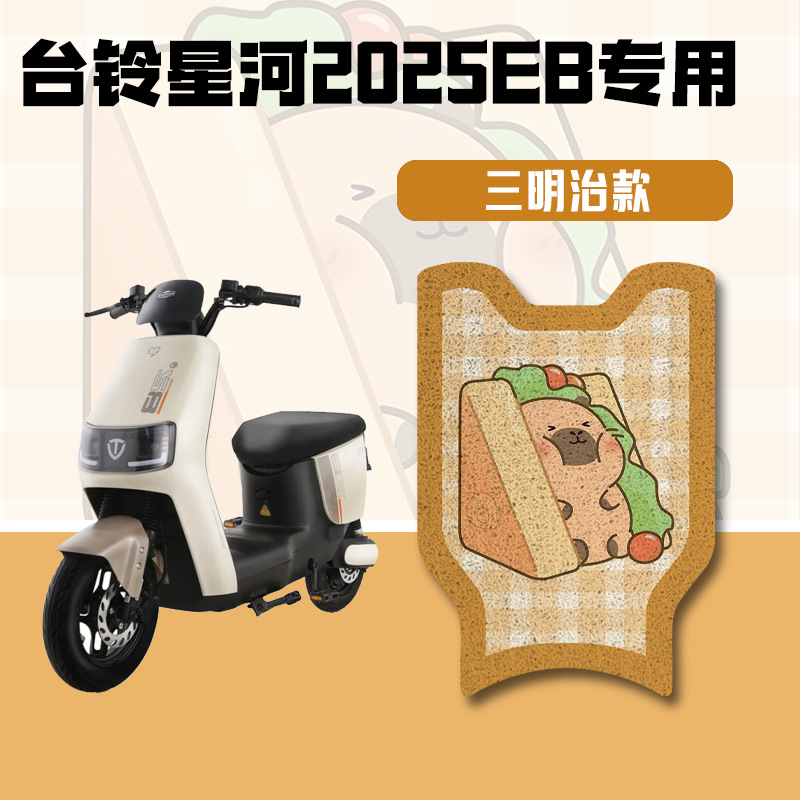 Foot Pad: Tailg Electric vehicle foot mat - xinghe-eb-dedicated-foot-pad-sandwich
