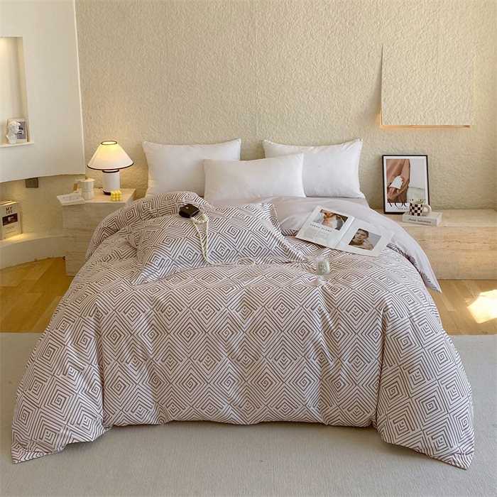 Nueva cubierta de edredón de estilo chino una sola pieza para comprar una sola pieza más gruesa de lana molida otoño invierno calor al por mayor cubierta de edredón de algodón una sola pieza