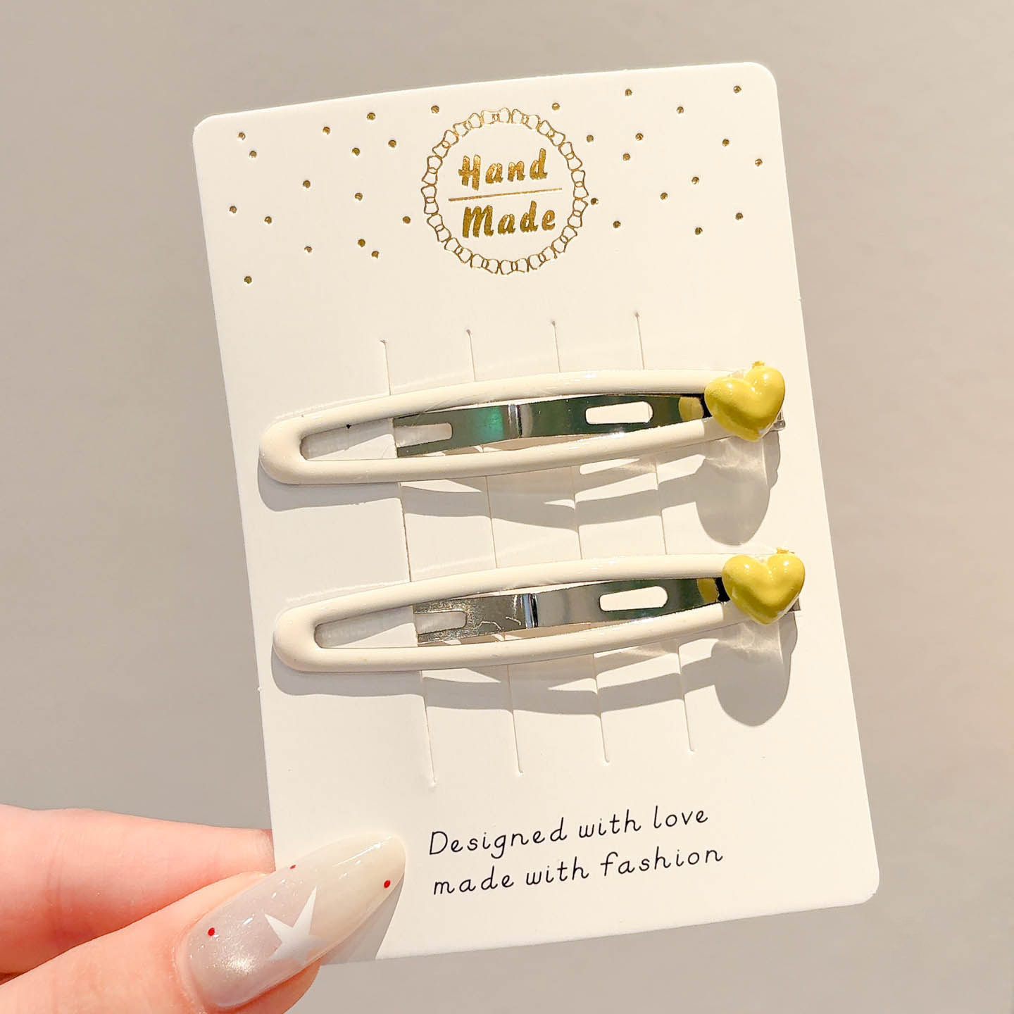 Broches para Cabello BB con Estrella de Cinco Puntas Aleación para Mujeres