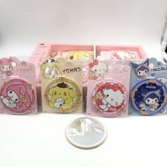 アニメ スティッチ ミラー 可愛い 高颜值 クロミ メロディ プリン犬 KT 携帯用丸型ミラー