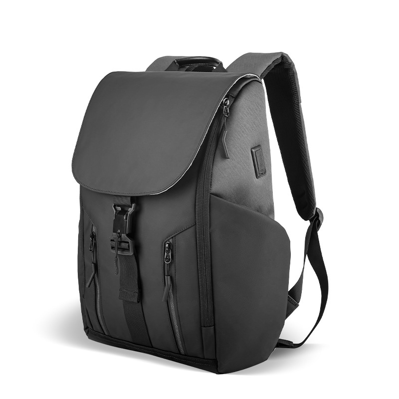 新款双肩背包轻薄书包大学生backpack商务通勤多功能旅行电脑背包