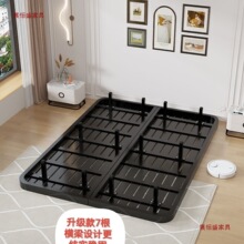 悬浮床主卧家用现代简约无床头铁床公主床出租房单双人加密钢架床