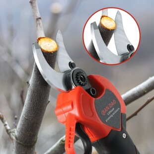 New 4.0 Electric Scissors Electric Pruning Shears Gardening Rechargeable Lithium Battery Branch Shears Garden Fruit Tree Electric Shears