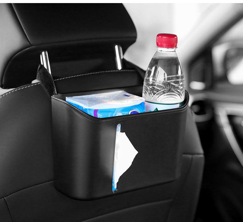 Car seat back storage bag hanging bag car multifunctional storage box car supplies rear seat back storage rack