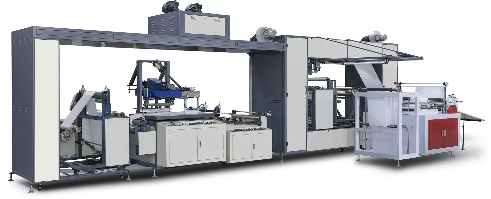 飞豹全自动卷对卷丝网印刷机（珠光膜印刷）高速印刷按需定制