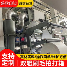 双辊刷毛拍打箱 织布厂纺纱分纱设备全自动双辊刷毛拍打箱