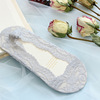 Lace summer silicone silk invisible non-slip socks