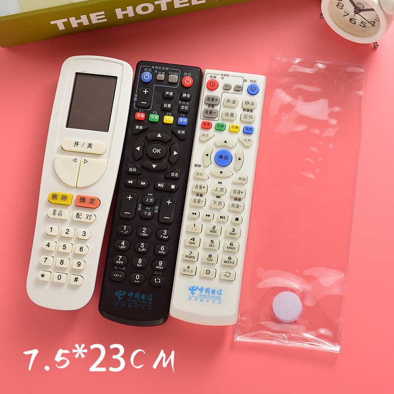 HDバッグ テレビ エアコン リモコン 保護カバー ベルクロ防塵防水カバー|undefined