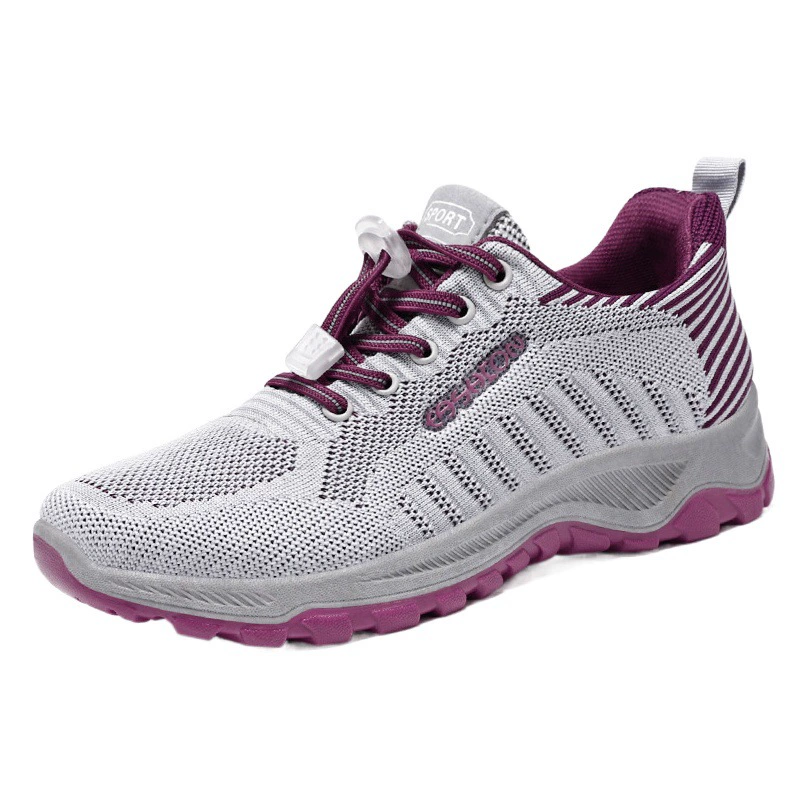 Прогулочная обувь для среднего и пожилого возраста, весна-осень 2024, новые кроссовки для бега на мягкой подошве для мужчин и женщин в одном стиле, спортивная обувь для пожилых людей, женская обувь для пар