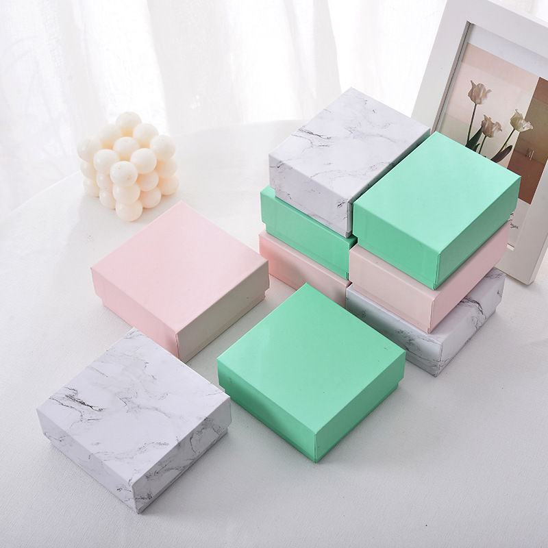 韶彩新款首饰包装盒简约清新礼物盒项链手链饰品盒戒指盒现货批发