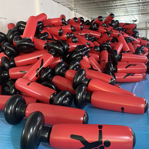 Inflatable boxing pillar sandbag standing roly-poly toy for children and adults, home fitness, Sanshou (Chinese kickboxing), stress-relief training equipment