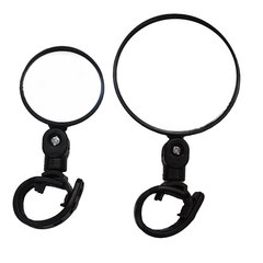 Bicycle rearview mirror, wide-angle convex mirror, single vehicle mirror, mountain bike rearview mirror, silicone handle rearview mirror