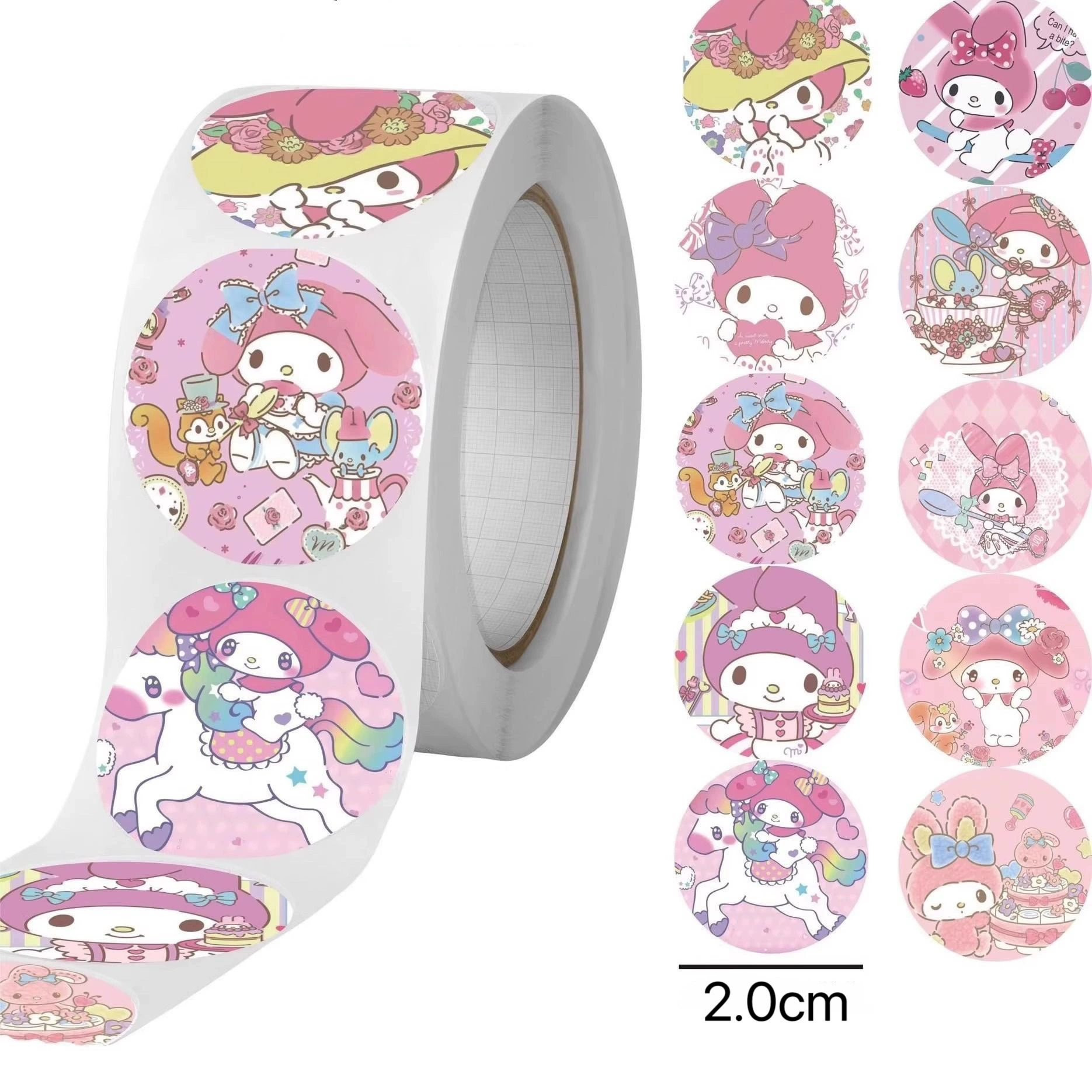 Оптовые продажи cartoon sticker, ручной счет Sanlou Curoma Pachel Aenia, скатанная ручка счет, милые наклейки