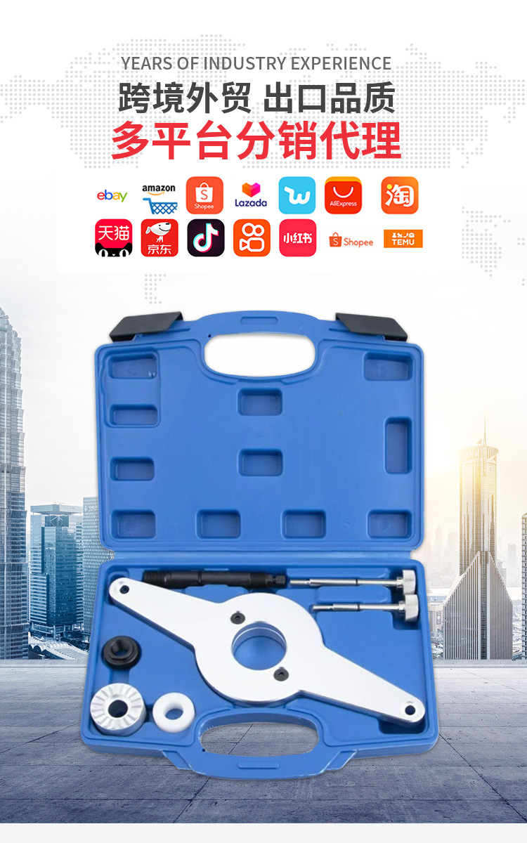 Volkswagen Audi E888 Engine Timing Tool T10531 Crankshaft Pulley Retainer Removal Special Tool