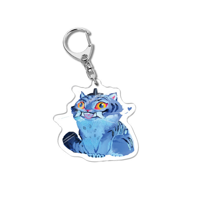 Kpop Demon Hunters Caza de Brujas Acrílico Colgante de llaveros Joyas Creativas Regalos