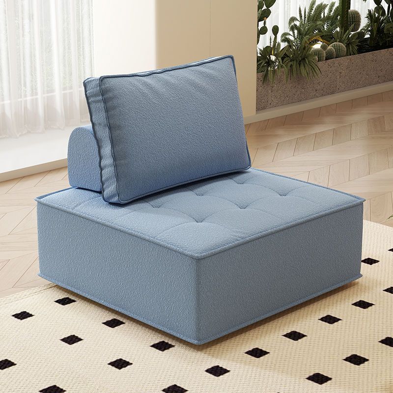 Bloqueo de tofu pequeño tipo de casa de alquiler dormitorio tatami estilo japonés una sola persona red red casual sofá de tela de tela de tela combinado