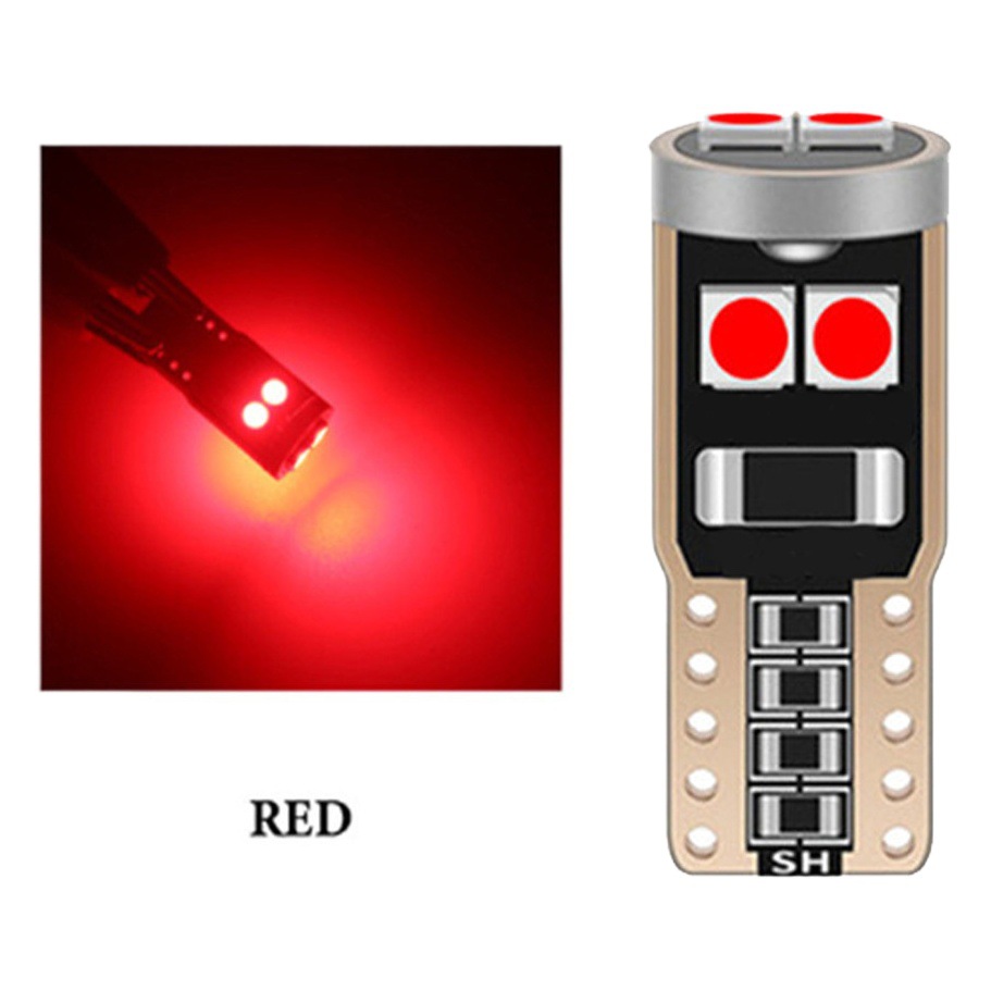 Luz de la anchura del punto culminante T10 del coche T10 3030-6SMD luz de la anchura luz de la matrícula luz de lectura electrodeless WSW