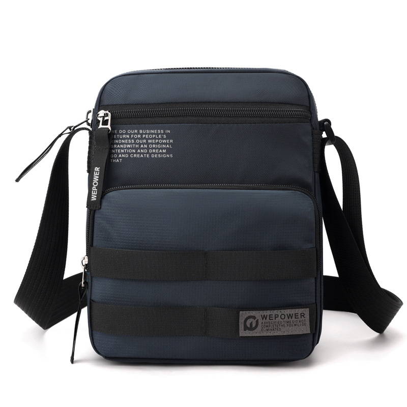 WEPOWER nuevo estilo de moda bolso de hombro de negocios resistente al desgaste, anti-derramamiento, hombre viaje de viaje, bolso de hombro