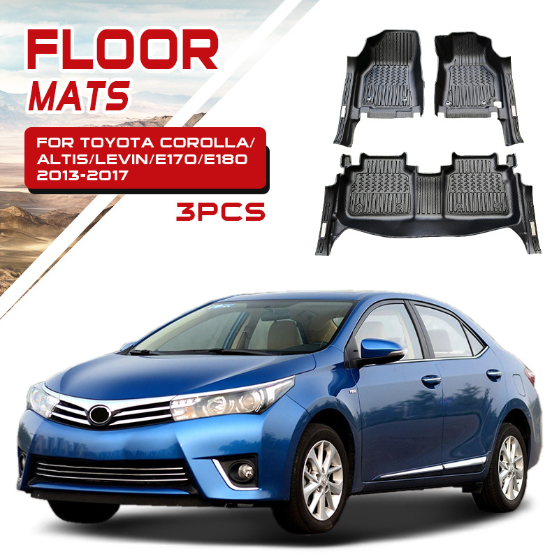 Adecuado para alfombrillas de coche Toyota Corolla TPE Floor Mats alfombrillas impermeables personalizadas