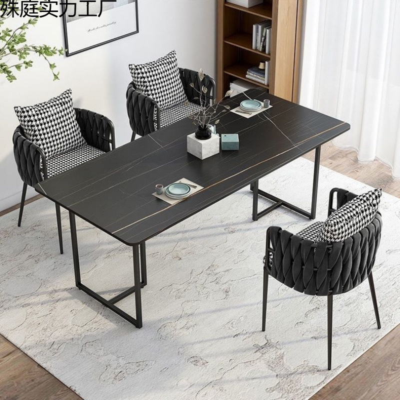 Silla de comedor de lujo nórdica, silla de mesa de ajedrez y tarjetas, silla de mahjong, bar simple moderno, bar de café, bar de bistro