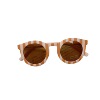 Retro children's fashionable sunglasses suitable for men and women, sun protection cream, glasses, UF-protection