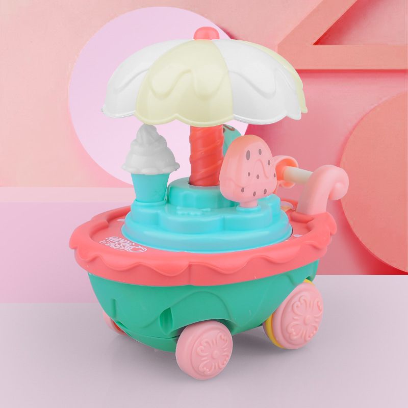 Transfronterizos de niños presionando helado DIY retroceso patinaje carro juguetes para niños juguetes para niños juguetes al por mayor