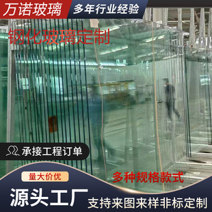 Source Manufacturer of Tempered Glass, Extra-Large Panels from 8 to 19 Millimeters, Various Production Types with High Transmittance