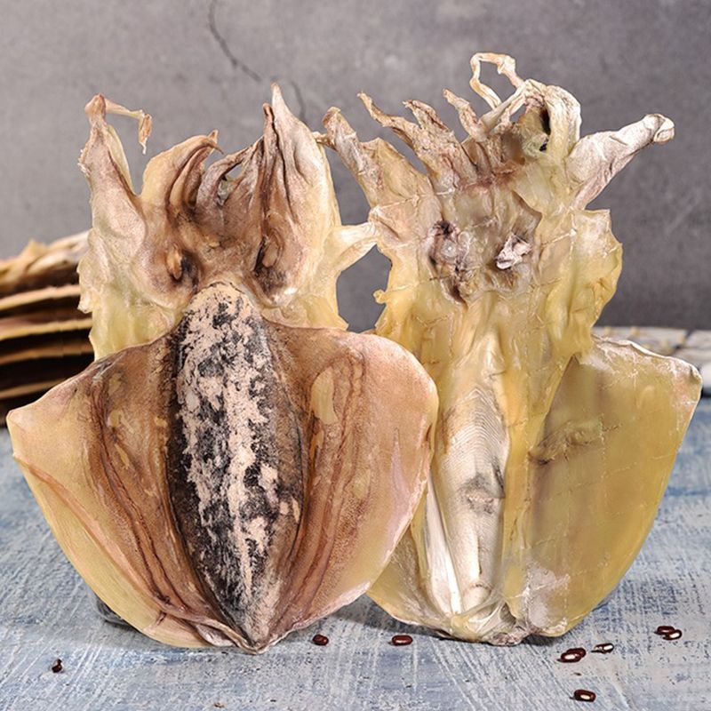 Dried Cuttlefish 500g Wild-Caught Sun-Dried No Salt Added Seafood for Soup and Stir-Fry specifications