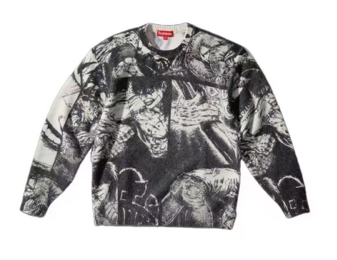 三标齐全supreme24FW Arc Crewneck Hooded Sweatshirt S  jacket|undefined