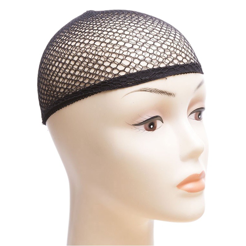 Two-Ended Wig Net for Wearing, Extended High-Elasticity Invisible Mesh Hair Net, Cross-Border European and American Style Cos Wig Net
