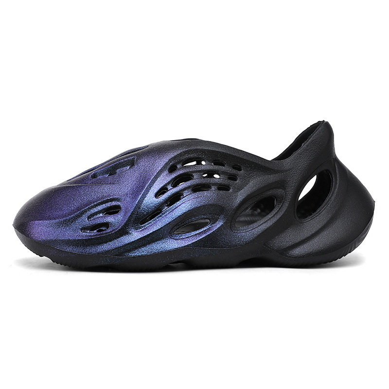 Zapatos genuinos Pitian Yeezy Coconut Hole Sandal Shoes para hombres y mujeres nuevas zapatillas casuales