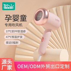 Baby Hair Dryer for Young Children, Like a Mountain Infant, Low Noise, Tailored for Toddlers, Mini Hair Duster