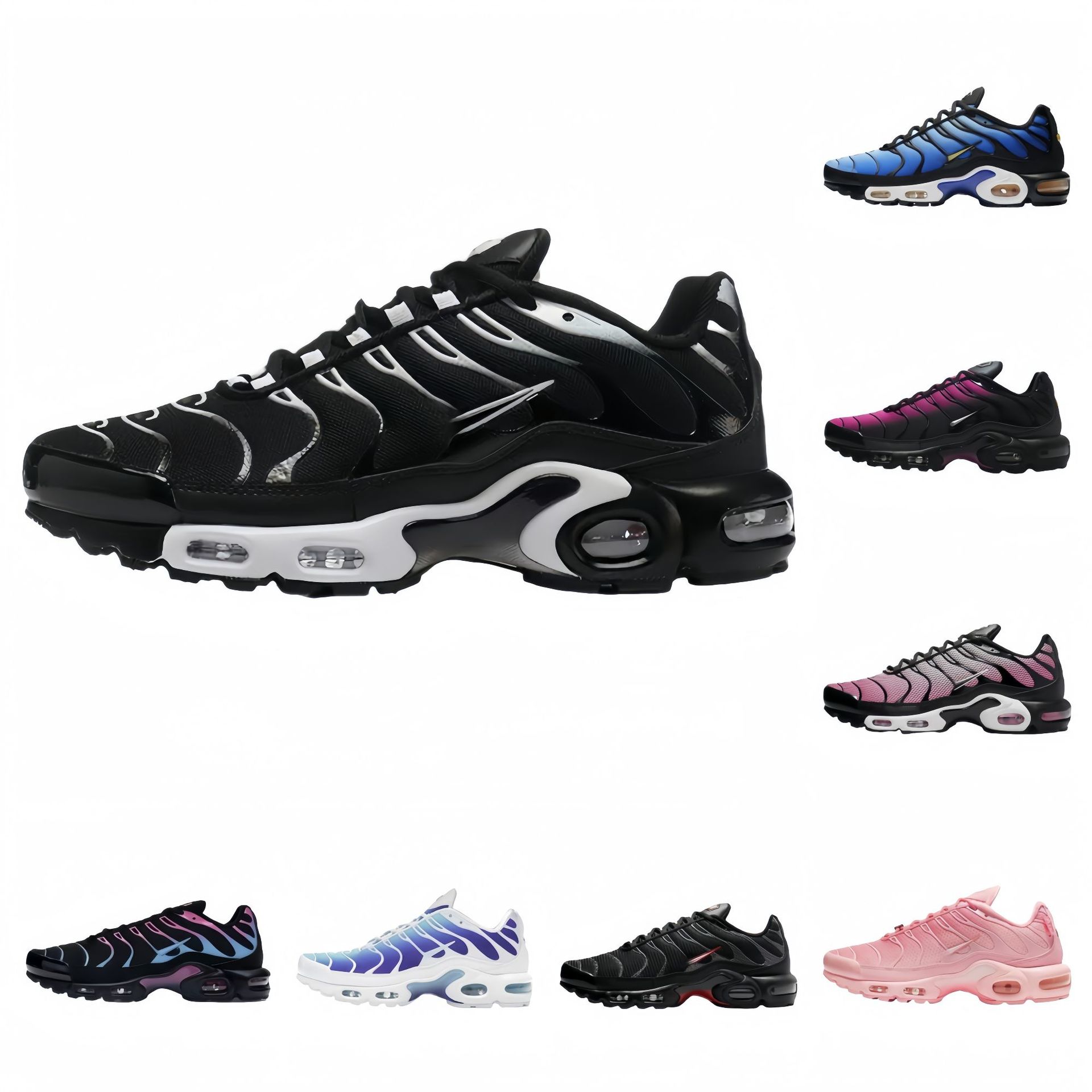 European Station New Cross-Border Tn Air Cushion Shoes Max Plus Large Size Men's Shoes Couple Low-Top Sports Women's Shoes Running Shoes