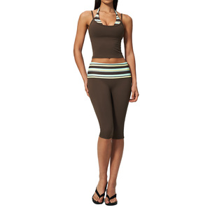 AYM038960 Seamless Two-Piece Set Butt-Lifting High-Elastic Breathable Aoyema wholesale
