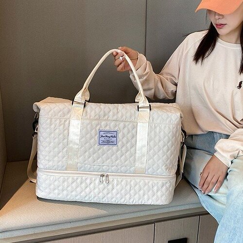 Travel bag, pull-along suitcase, business short trip luggage bag, large capacity airport carry-on bag, yoga fitness sports bag