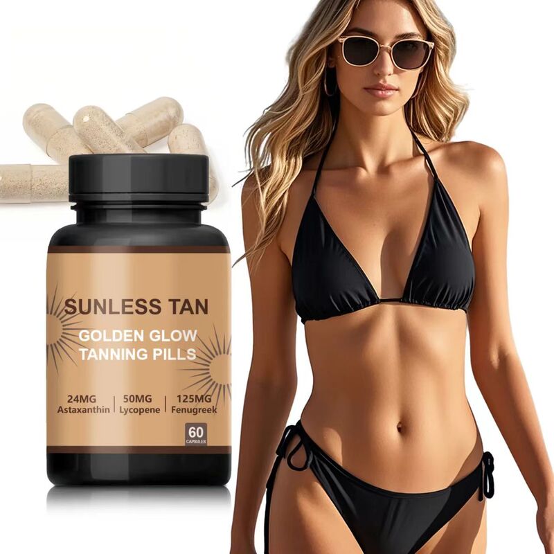 Cross-Border Exclusive Supply of In-Stock Sunless Tanning Capsules
