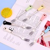 Cartoon dessert fruit fork stainless steel