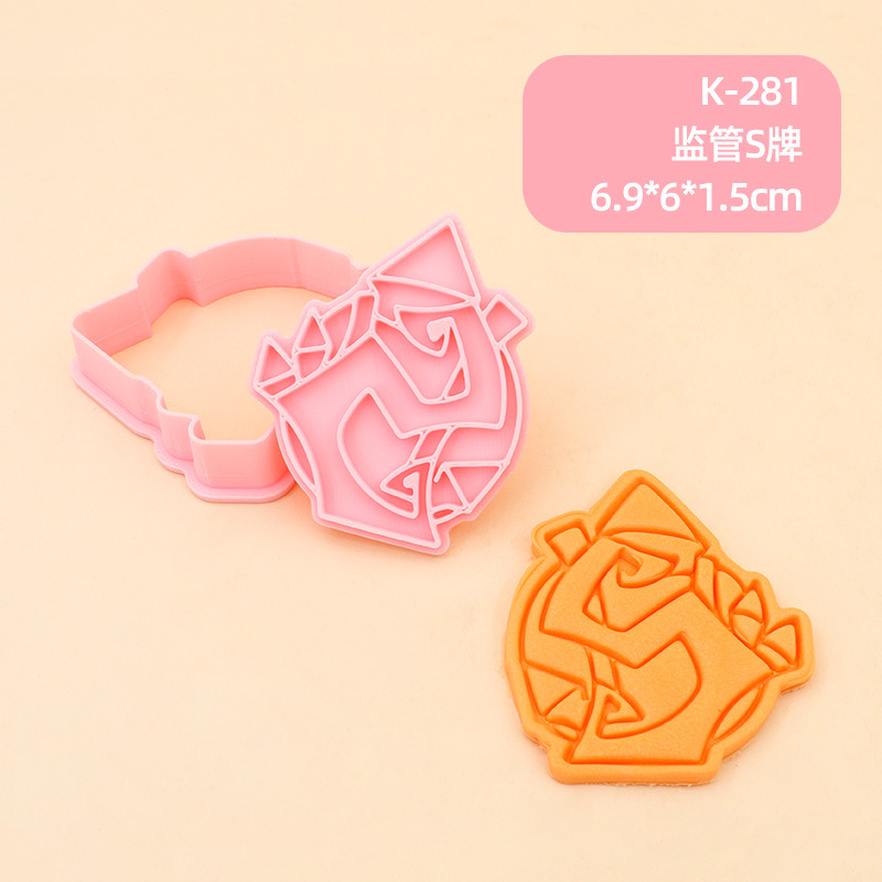 Juego de Moldes para Galletas 3D Personajes de Anime de Plástico para Repostería image 52