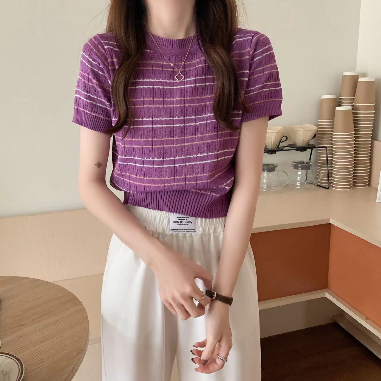 보라색