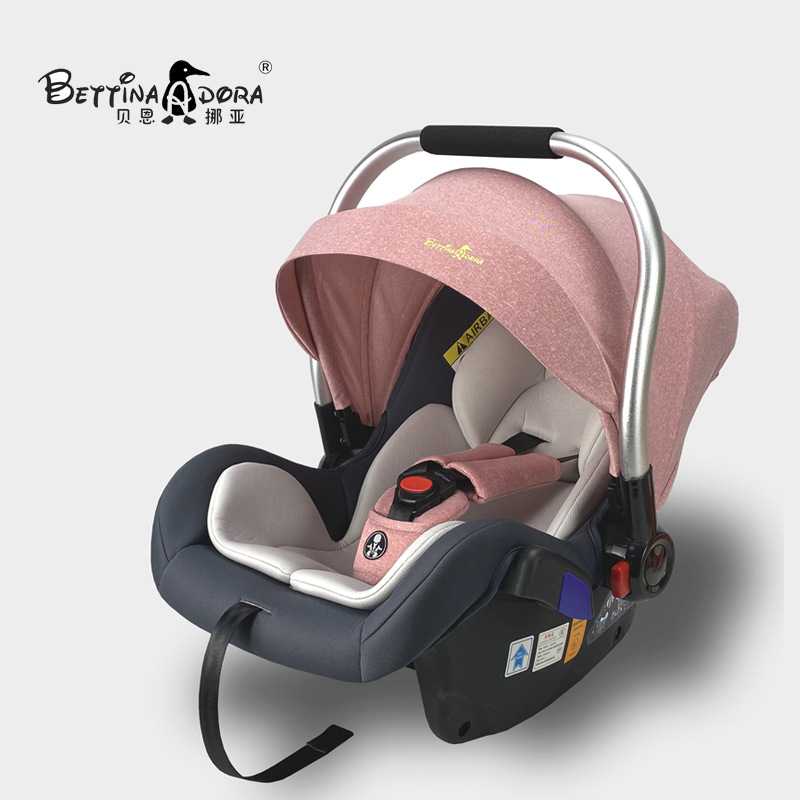 贝恩挪婴儿提篮式儿童安全座椅新生儿宝宝汽车用睡篮便携车载摇篮