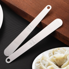 餃子作り用スプーン、ワンタン、餃子ツール、ステンレス製詰め物スプーン、ミキシングストレートスプーン、詰め物ピッカー、ハングン詰め物スプーン