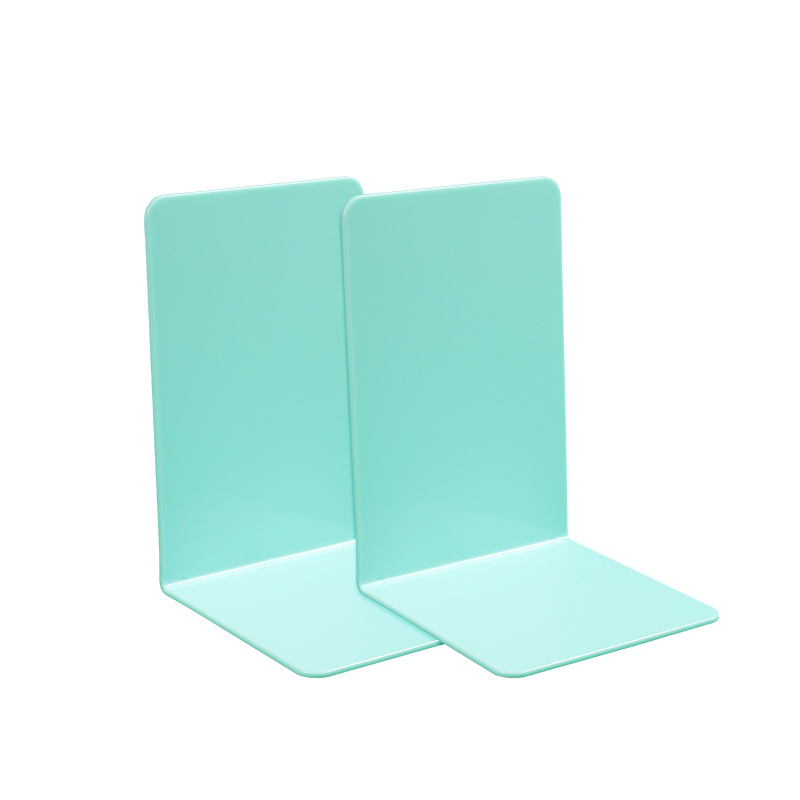 Estantería de acrílico transparente grueso soporte de libro tipo L soporte de libro fijo de escritorio artefacto de almacenamiento de libros